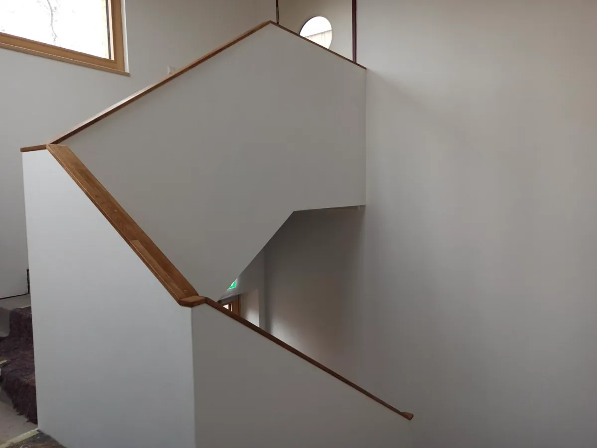Trockenbau im Treppenhaus